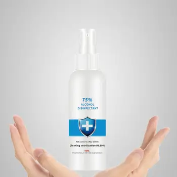 

Portable 59/100ml 75%Alcohol Disposable Household Cleaners Skin Cleaning Care Disinfectant Spray Hand Sanitizer Cleaning Spray
