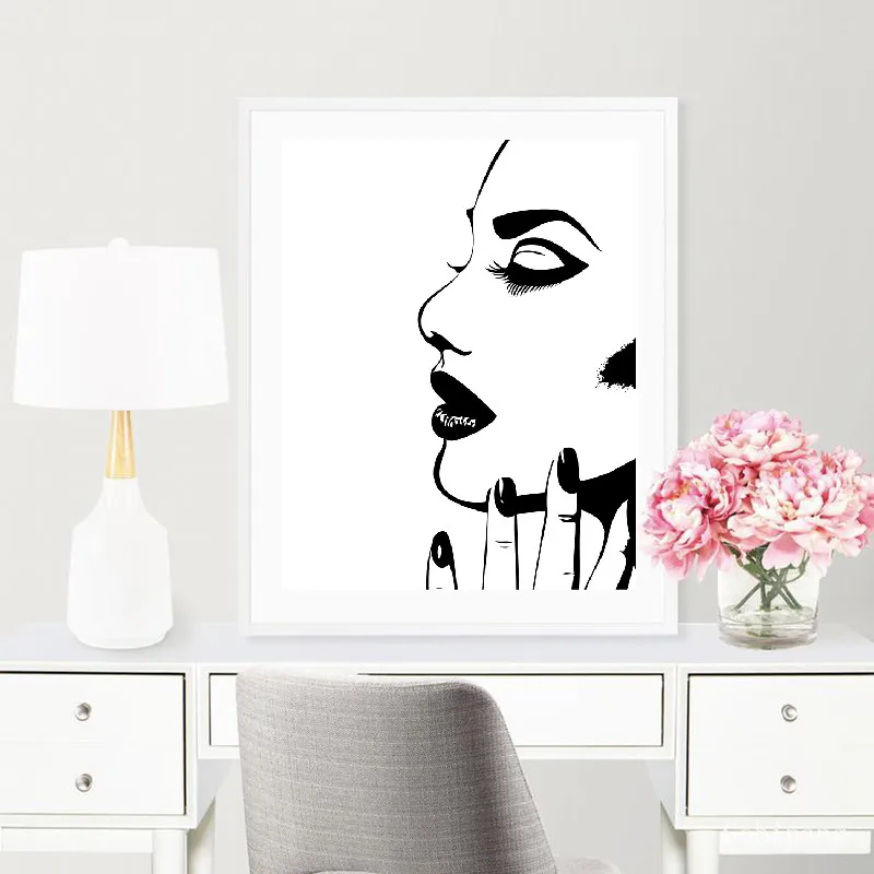 Nail-Salon-Quotes-Makeup-Wall-Art-Posters-and-Prints-Nail-Tech-Artist-Gift-Fashion-Art-Picture (2)