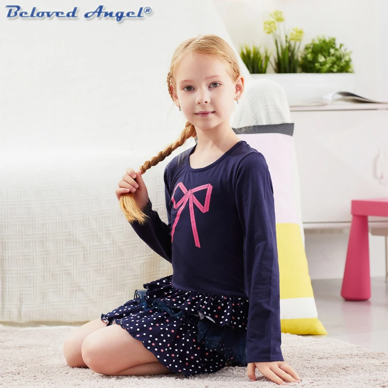 Детское платье-пачка с длинным рукавом на Рождество | Детская одежда и обувь