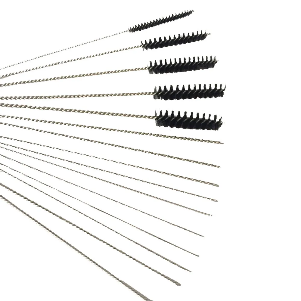 

Car Motorcycle Carburetor Carb Jet Dirt Remove Clean 10 Cleaning Needles + 5 Brushes Tool Kits For Auto Engine Care Cleaning