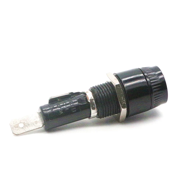 R3-14C/Тайвань SCI Держатель предохранителя/фенольные(UL пламя: 94V-1)/10A 250V 6*30 мм/предохранители/2 шт в упаковке/без предохранителя внутри