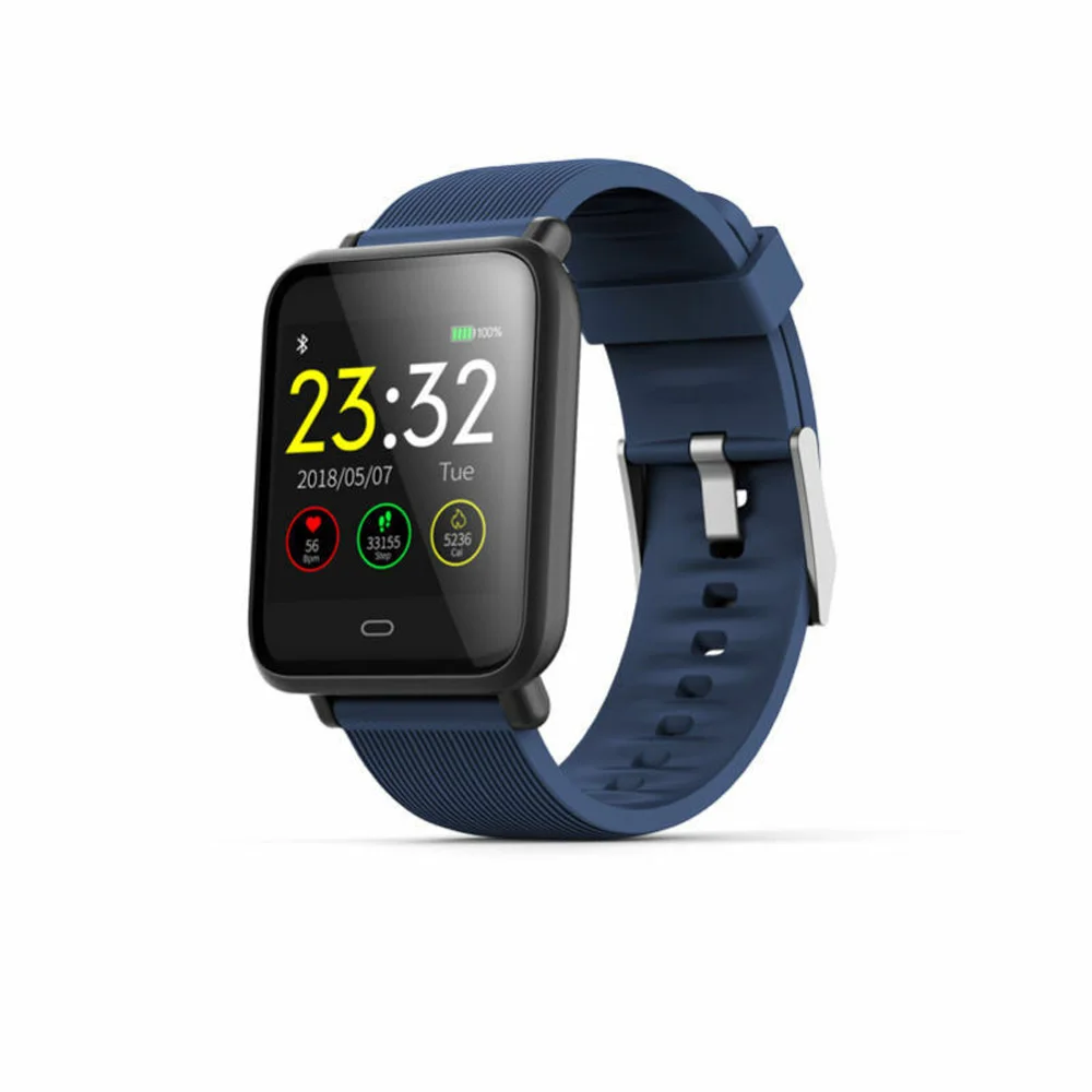 Смарт-часы smartband Q9 с цветным экраном, водонепроницаемые спортивные часы, пульсометр для Android/IOS, часы Relogio