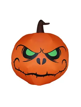 

Halloween Pumpkin Decor Big Green Eyes Internal Lights Halloween Festive Party Venue Event Decoration Props