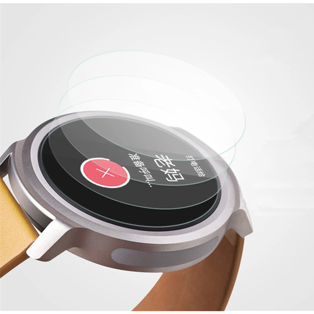 5pcs Tempered Glass For Fossil Sloan HR 