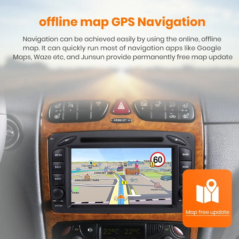 Junsun Carplay Car Radio Multimedia Player For Mercedes Benz Clk W209 W463 W208 Dsp Rds Andorid 10 Auto Gps No 2 Din Autoradio Car Multimedia Player Aliexpress