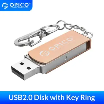 

ORICO 64GB 32GB 16GB U disk USB Flash Drive USB2.0 Pendrive with Key Ring Support For Mobile Phone Computer