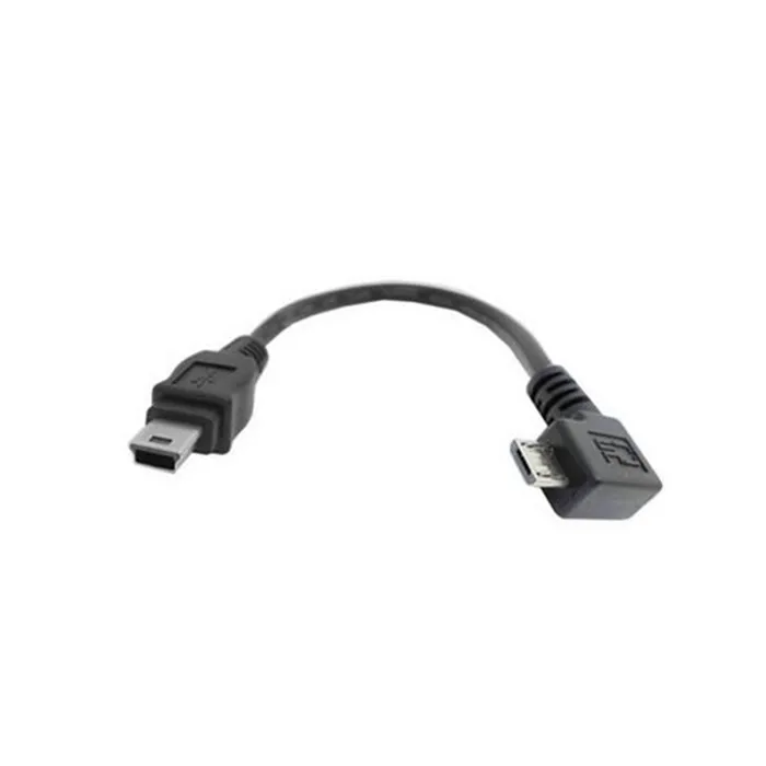 Мини-usb папа 5pin до 90 градусов правый угловой микро USB кабель зарядного устройства