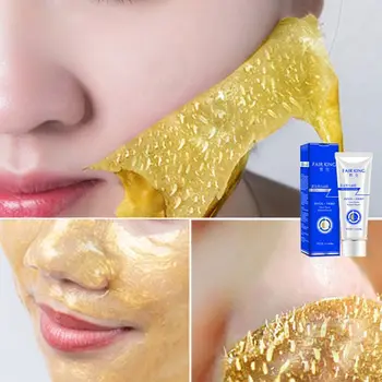 

40g Tee Tree Gold Blackhead Mud Mask Peel Off Purifying Blackhead Remover Deep Cleansing Acne Scars Blemishes Wrinkles Treatment