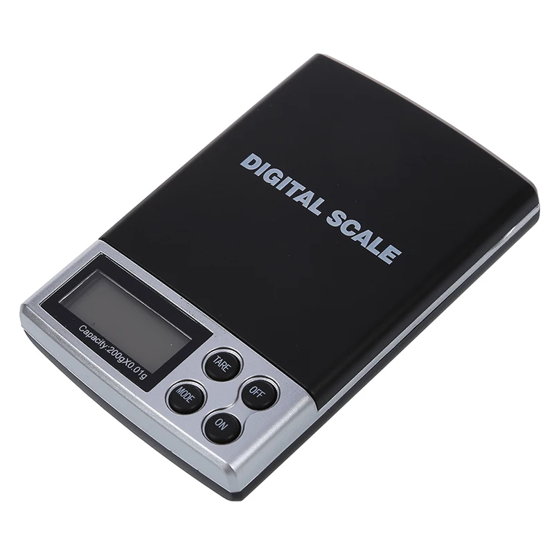 HHO-200g x 0,01g Мини цифровые ювелирные карманные грам весы lcd