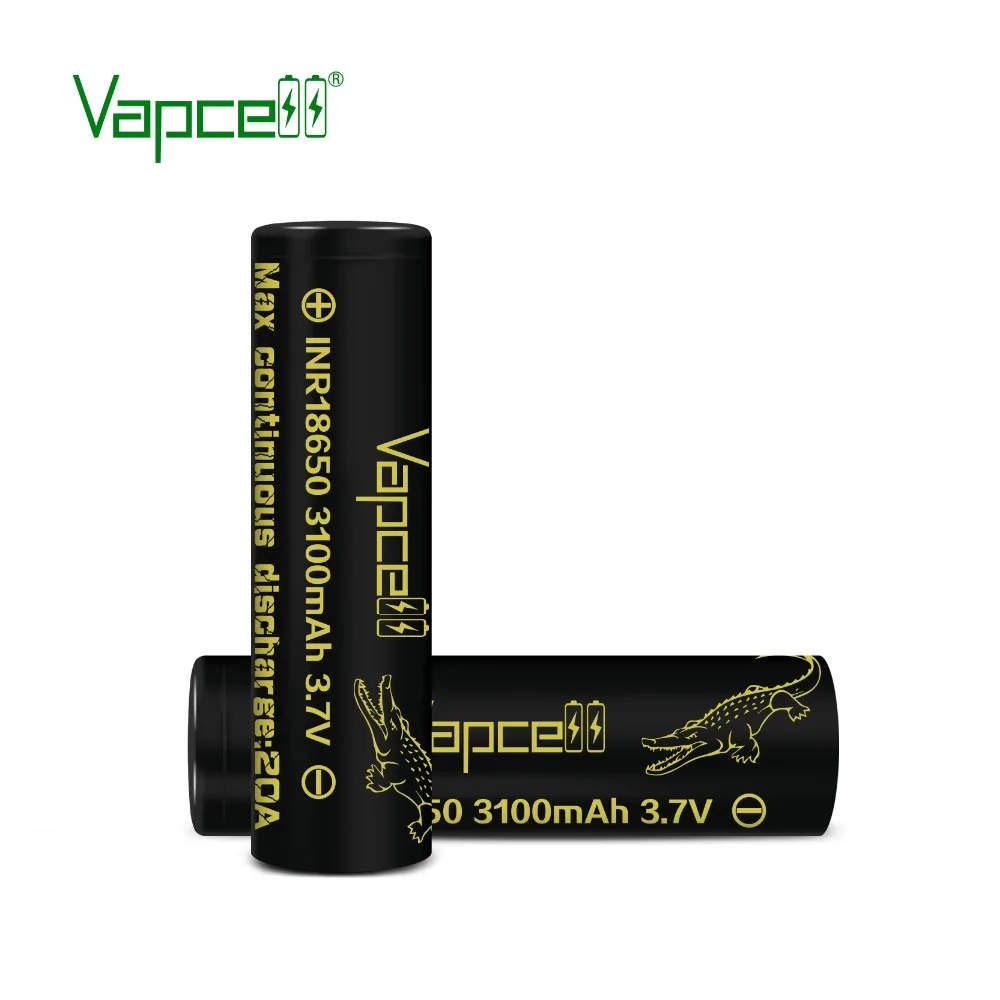 Vapcell 18650 батареи rewrap VTC6 3100mAh 20A литий-ионный аккумулятор для фонарика/электроинструментов