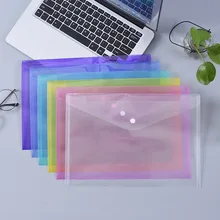 1 шт., А4, Прозрачная Сумка для документов, папка для документов, школьные офисные принадлежности, 4 цвета, прозрачный держатель для файлов для студентов, подарки-премии