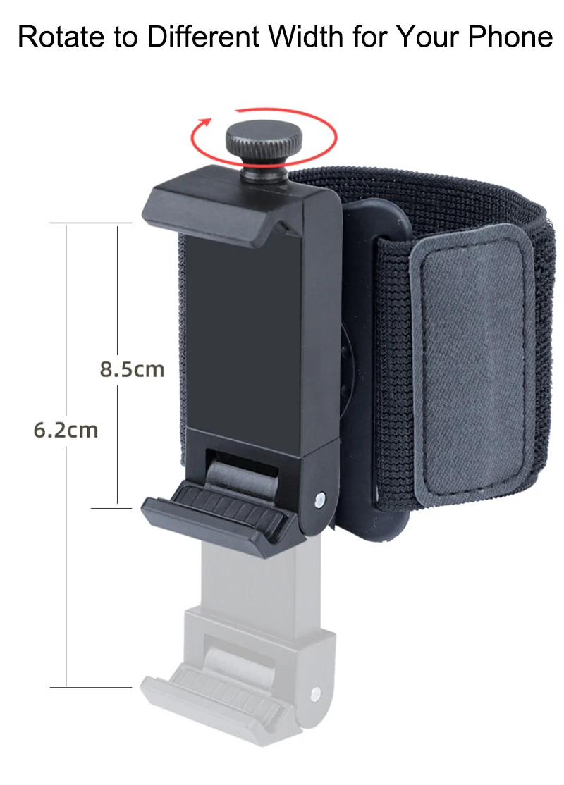 Xoay 360 Điện Thoại Cổ Tay Cánh Tay Ban Nhạc Giá Đỡ Cho Điện Thoại Cổ Tay Cầm Tay Quay Cho iPhone Samsung Smartphone Xiaomi mobile wall stand