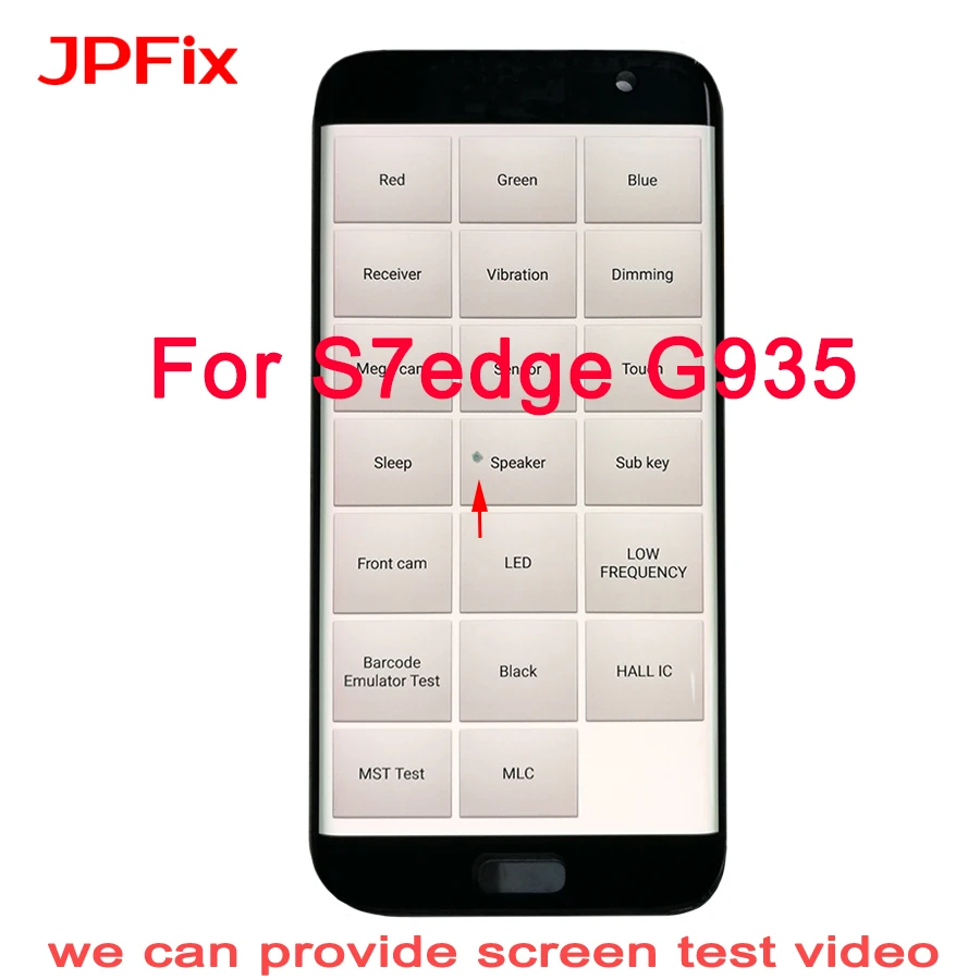 ЖК панель JPFix Super AMOLED для Samsung S7 edge G935A G935F|Экраны мобильных телефонов| |