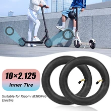 

2021 New 2PCS Inner Tubes 10*2.125 Replacement Tire with Mounting Tool Bike Accessory for Xiaomi Electric Scooter/Balance Car