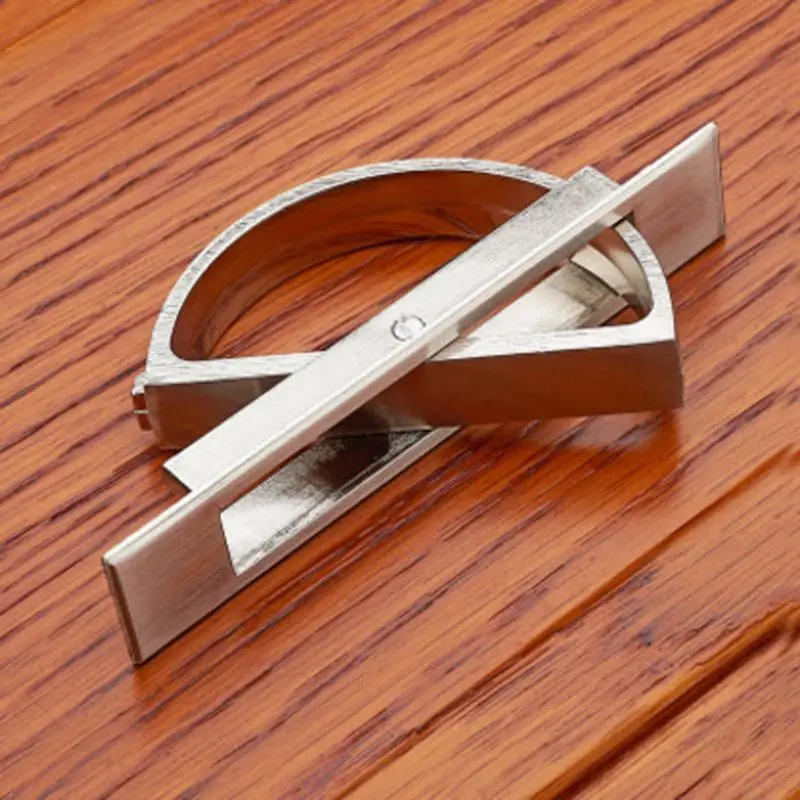 InvisibleTatami Cabinet Drawer Handle Rotating Hidden Grip Pulls Handld Hardware