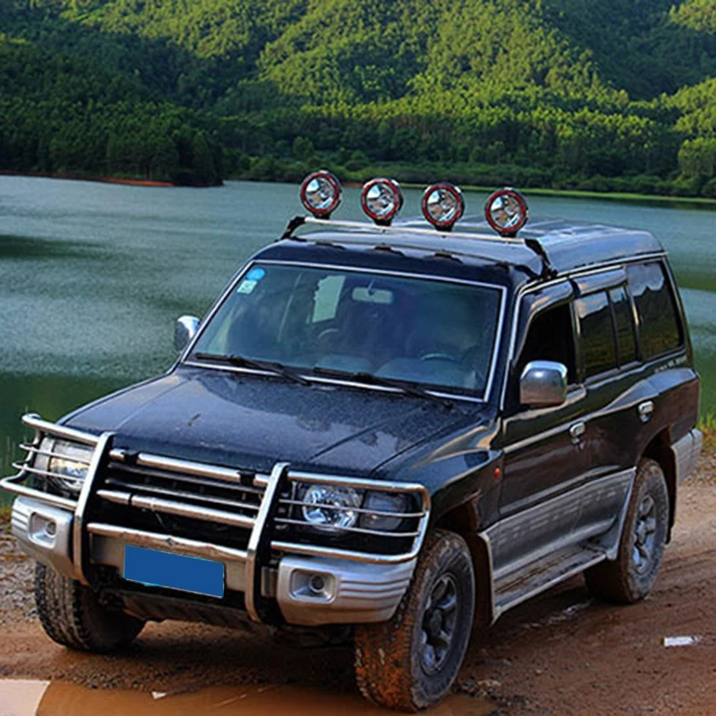 2x7 дюймов 100 Вт светодиодные фары HID Xenon пятна 4x4 рабочими электрическими схемами внедорожный свет работы 12 707A