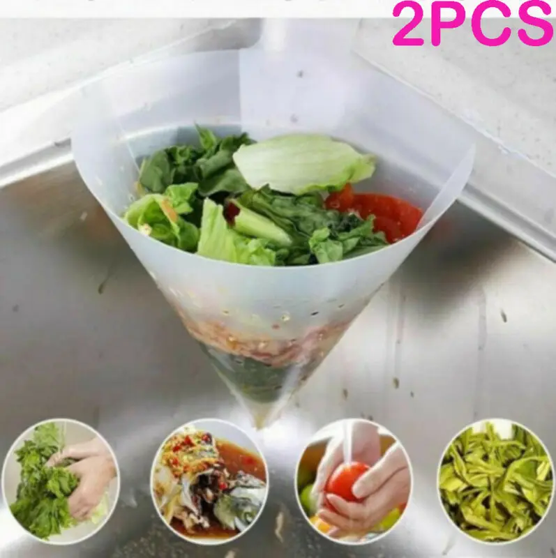 Самостоящий стопор кухонный анти-блокирующее устройство складной фильтр простая раковина перерабатываемый складной сливной фильтр