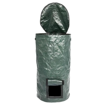 

2Pcs Organic Waste Vegetable Garden Compost Bags Environmentally Friendly Kitchen Waste Treatment Organic Compost Bags