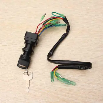 

Ignition Switch Key Assy for Yamaha Outboard Motor Control Box 703-82510-43-00 New Control Box Main Switch Assy Boat Marine