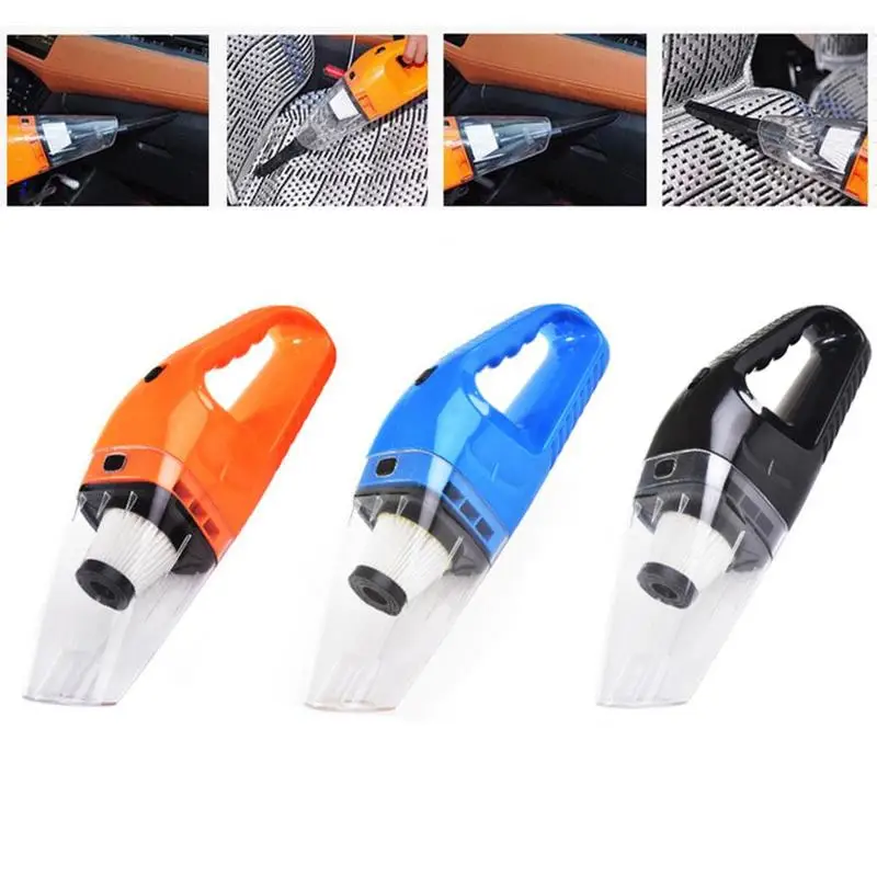 Hot Sale 120w 5m Car Vehicle Vacuum Cleaner Handheld Strong Suction Dry-wet Dual-use 12v Automotive High Power Vacuum Cleaner