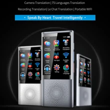 Mecool W1 AI автономный голосовой переводчик фото переводчик 2," сенсорный экран 4G wifi 8G памяти 2080 мАч 75 языков путешествия бизнес