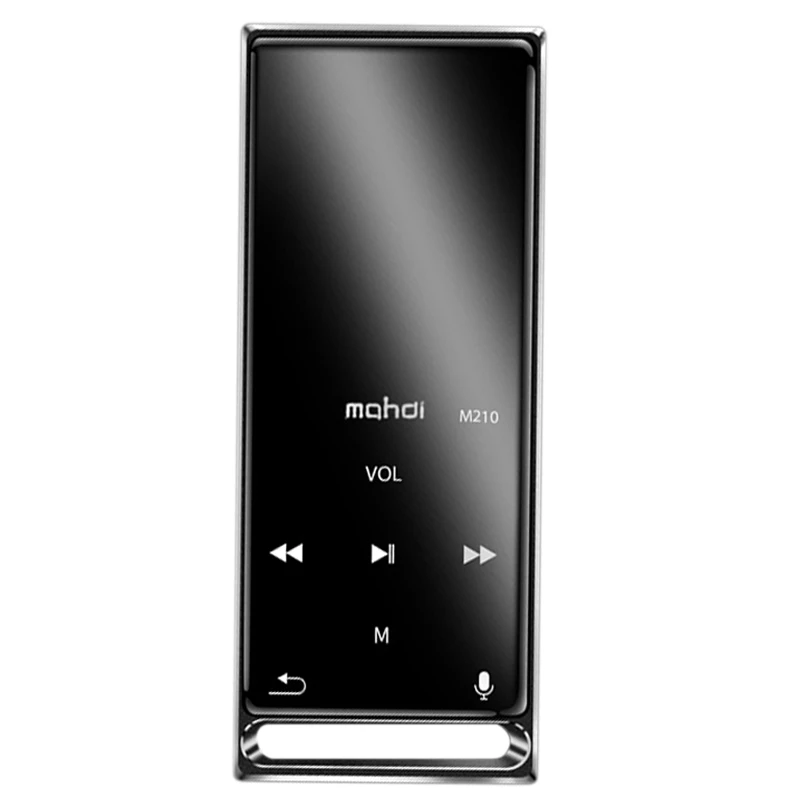 ABKT-Mahdi M210 Mp3 плеер Bluetooth пресс-экран 1,8 дюймов портативный спортивный Usb Hd Hifi музыкальный плеер 16 Гб Поддержка Tf карты