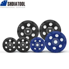 

SHDIATOOL 1pc PCD Grinding Cup Wheel Dia 4.5"/5" Polycrystalline Diamond Grinding Wheel