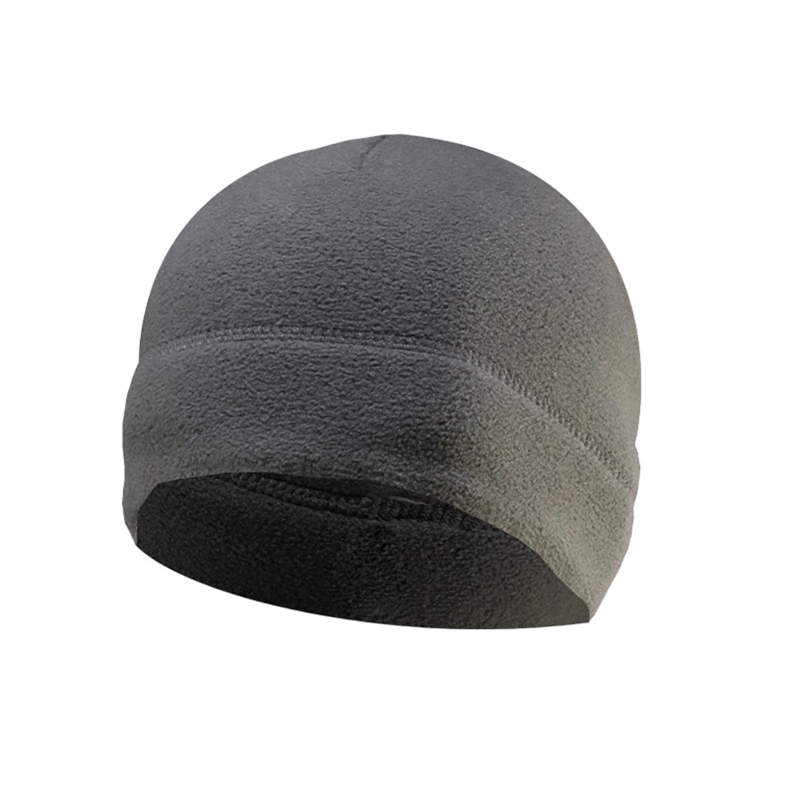 

Outdoor Fleece Cap, Solid Color Thick Extra Warm Simple Style Unisex Sports Winter Thermal Beanie Hat