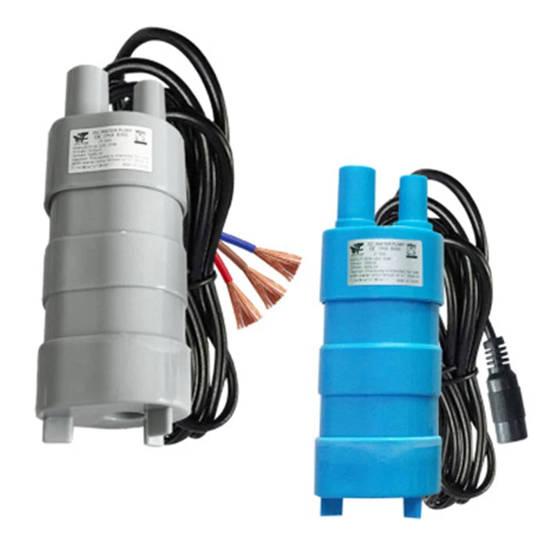 

Water Pump DC 12V 24V Submersible Pump 12 Volt V Mini Portable DC12V Slotted Micro Pumps Drilling DC Transformer AC JT-500