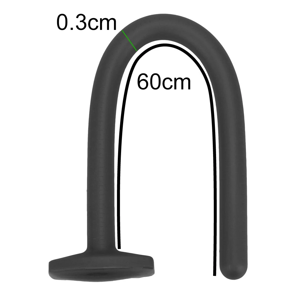 Extra Long Anal Dildo For Prostate Massage In Liquid Silicone_voghion.com
