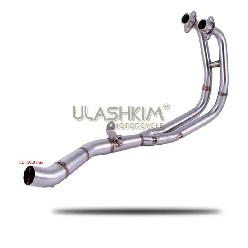 Мотоцикл выхлопной полный системы слипоны для Yamaha MT03 MT-03 YZF R3 R25 YZF-R3 YZF-R25 до добавить мощность 12