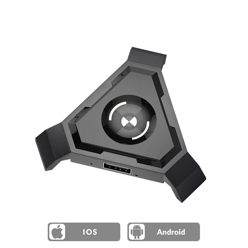 Only Adapter Bluetooth Мобильный геймпад USB приемник адаптер для мыши Клавиатура PUBG игры конвертер для Android IOS телефон к ПК подключи и играй - Цвет: Only Adapter