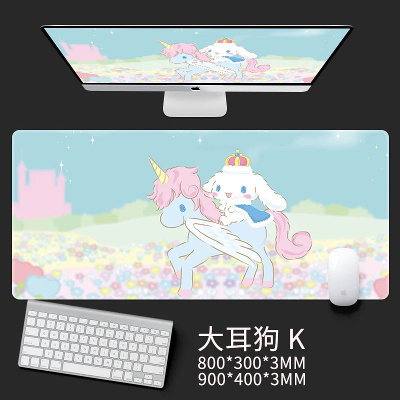 Карта аниме captor Sakura Сейлор Мун Единорог фигурка водонепроницаемый настольные коврики компьютерная игра коврик для клавиатуры ноутбука большой коврик для мыши