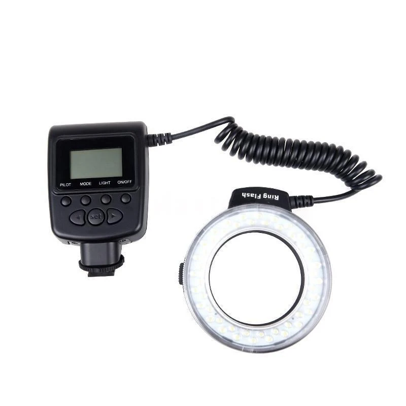 

Macro LED Ring Flash Light for Canon Nikon Olympus Panasonic DSLR Camera