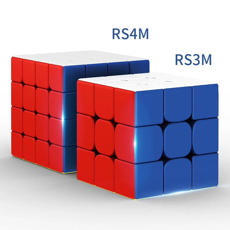 

2020 MoYu RS4M 4x4 RS3M 3x3x3 Magnetic Cube RS3 M CubingClassroom Professional 3x3 Speed Cube MF3 RS3 M Puzzle baby kid Toys