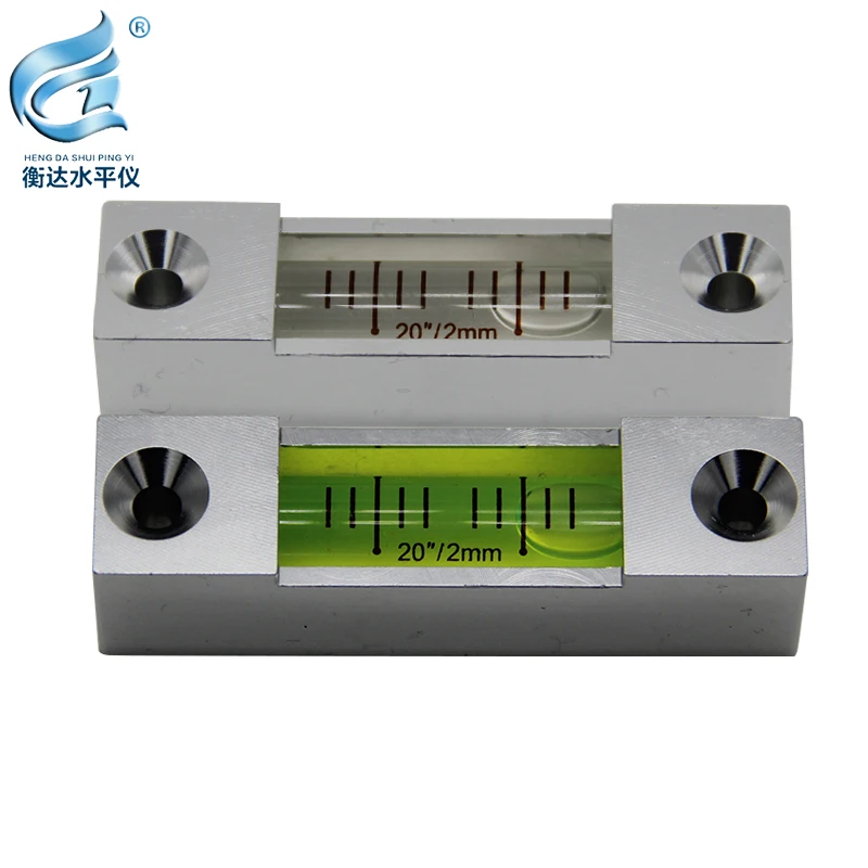 

Metal horizontal bubble 20"/2mm long strip level bubble high precision spirit level