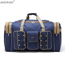 Толстая парусиновая Повседневная Большая Дорожная сумка водонепроницаемые мужские дорожные сумки с длинным ремешком, с защитой от царапин, мульти-карманные сумки