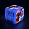 Figuras de Frozen 2 de Elsa y Anna para niños, juguetes de Disney, alarma Digital LED, reloj con luz de noche, regalos de navidad ► Foto 1/6