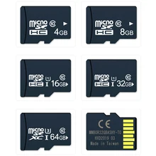 Класс 10, sd-карта, 32 ГБ, 64 ГБ, Micro SD карта памяти, 16, 32, 64 ГБ, Mini Micro SD TF карта с SD адаптером 4