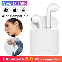 I7s Tws airpods беспроводные наушники Bluetooth наушники Air pods наушники Спортивная гарнитура с зарядным устройством для Apple iPhone Xiaomi