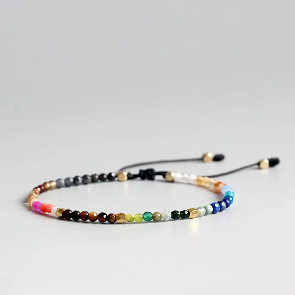 Newst 7 Chakra Bracelet Men Bohemia Chakra Multicolor Small Beads Yoga  Bracelets Women Holiday Jewelry Gift - Bracelets - AliExpress
