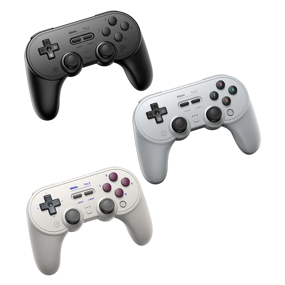 Bluetooth Compatible Controller Wireless Gamepad Vibration Clear Controller Gamepad 8bitdo Sn30 Pro 2 For Pc Switch Android Gamepads Aliexpress