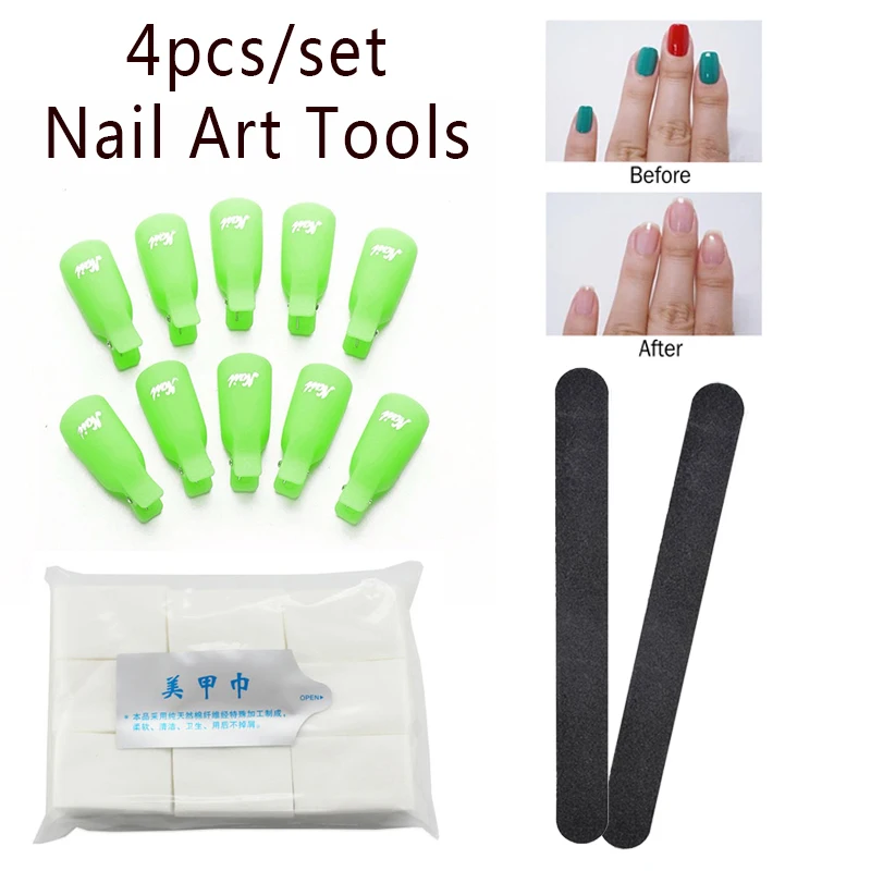 Green Set 1 Limegirl 10 шт. дизайн ногтей замочить колпачок клип средство для снятия УФ гель-лака обертывание инструменты Пластиковые наконечники для пальцев лак для ногтей для снятия маникюра - Цвет: Green Set 1