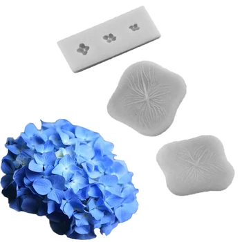 

Hydrangea Silicone Molds Fondant Cakes Decorating Tools Silicone Molds Sugarcrafts Chocolate Baking Tool For Cakes Gumpaste Form