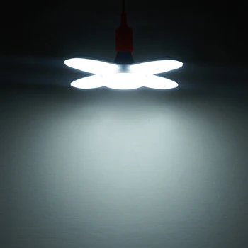 

Deformable LED Garage Light Bulbs Ceiling Fixture Home Shop Workshop Lamp TSH Shop