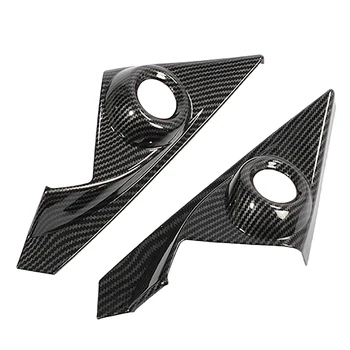 

For Honda Civic 2016-2019 Inner a Pillar Door Stereo Speaker Cover Trim Ring Garnish Molding Car Sticker Accessories