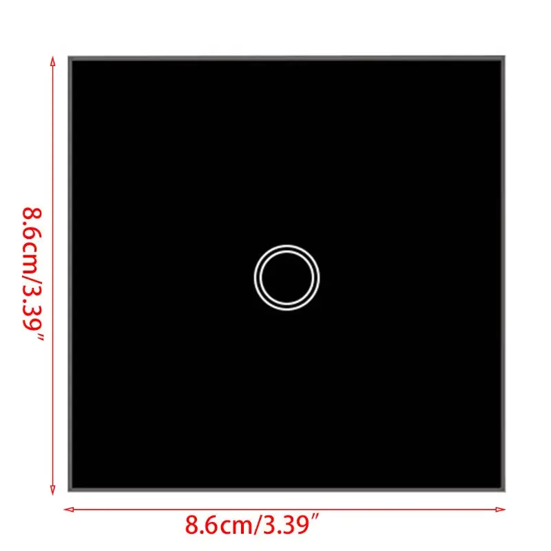 Wifi 2,4G умный дом сенсорный выключатель настенная панель 220V ЕС стандартный умный светодиодный контроллер M2EF
