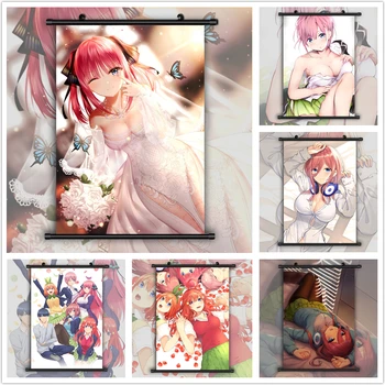 

The Quintessential Quintuplets Anime manga wall Poster Scroll