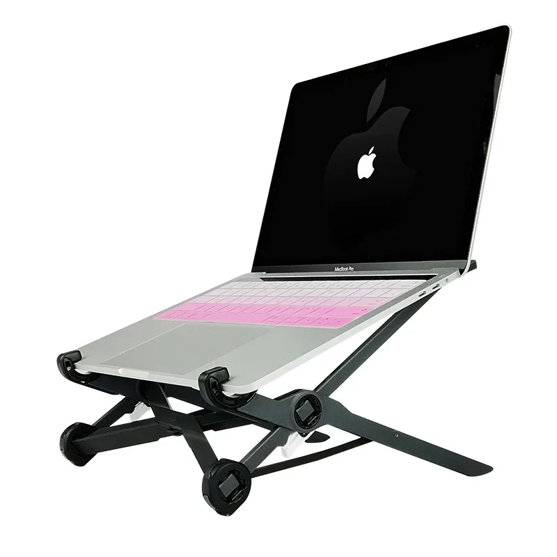 

Plastic Folding Laptop Stand bi ji ben Computer Holder Tablet PC Support Folding