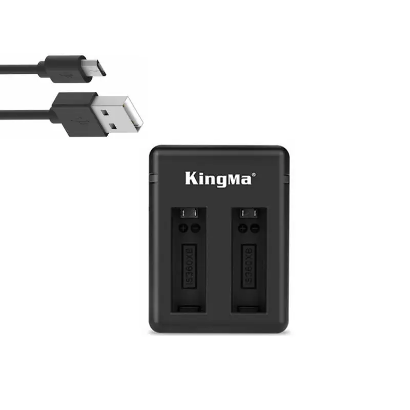 A Для Insta 360 One X 1150mAh батарея+ зарядное устройство с двумя слотами зарядное устройство для Insta360 One X камеры аксессуары для зарядки аккумулятора - Цвет: A
